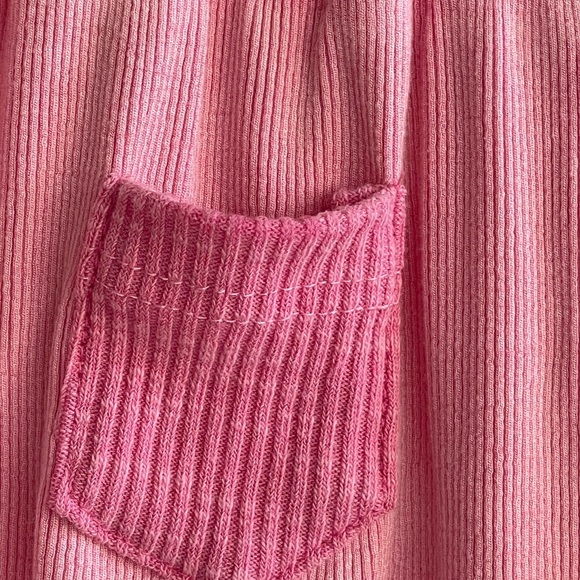 POL Light Pink Lounge Shorts With Pocket in Front Size Large NWOT - Picture 5 of 14